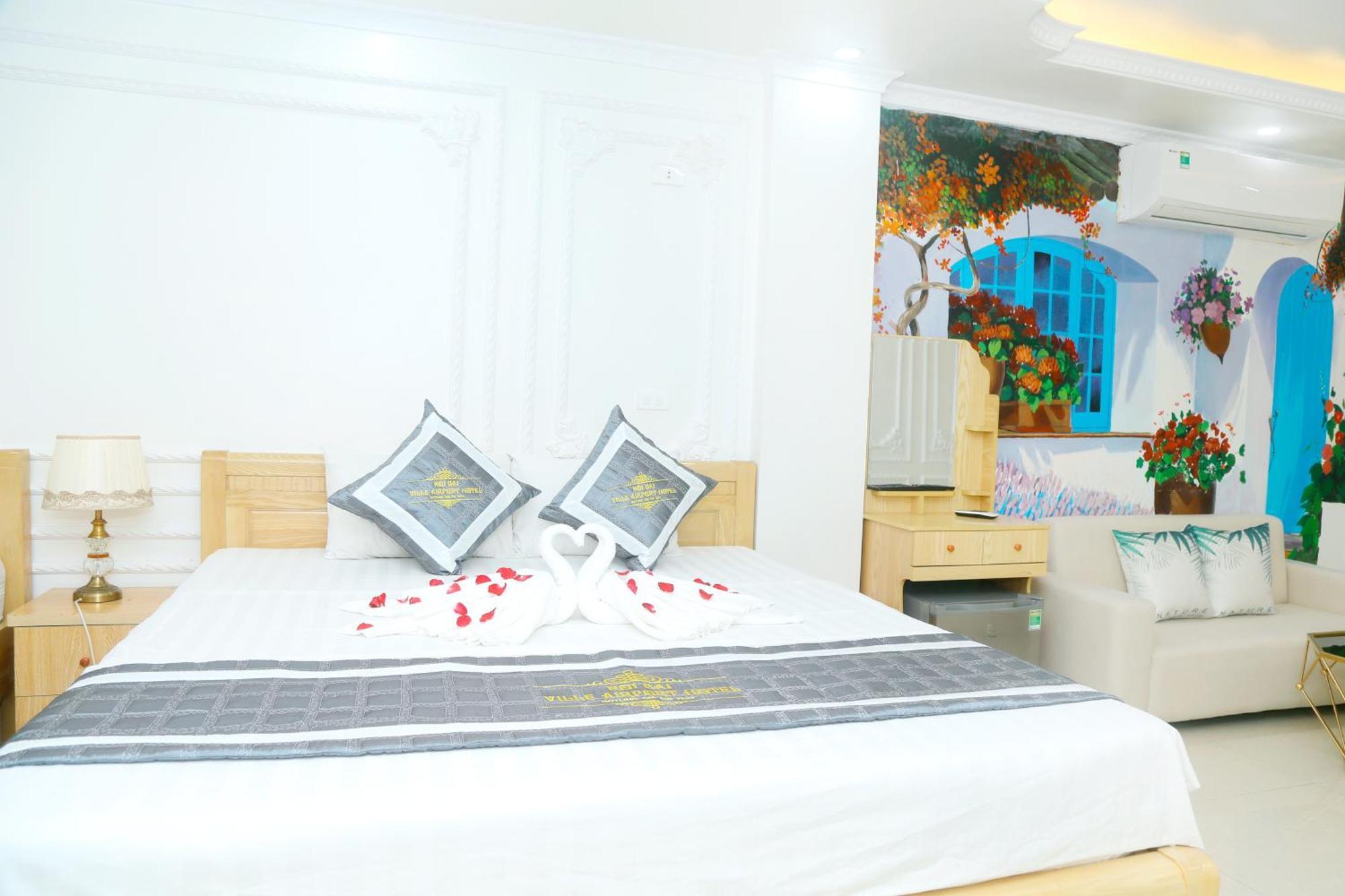 Noibai Ville Hotel & Travel Noi Bai Bagian luar foto