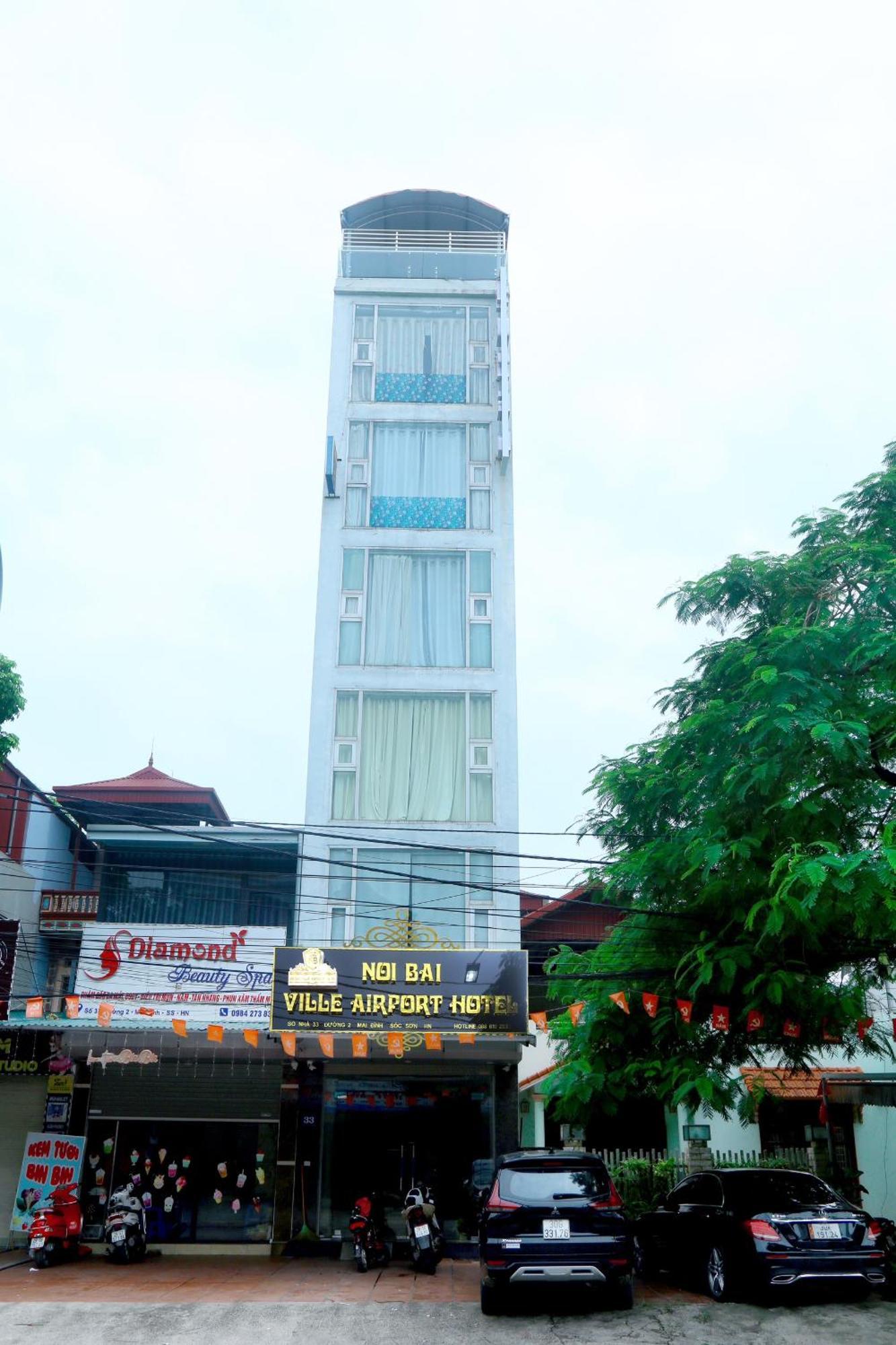 Noibai Ville Hotel & Travel Noi Bai Bagian luar foto